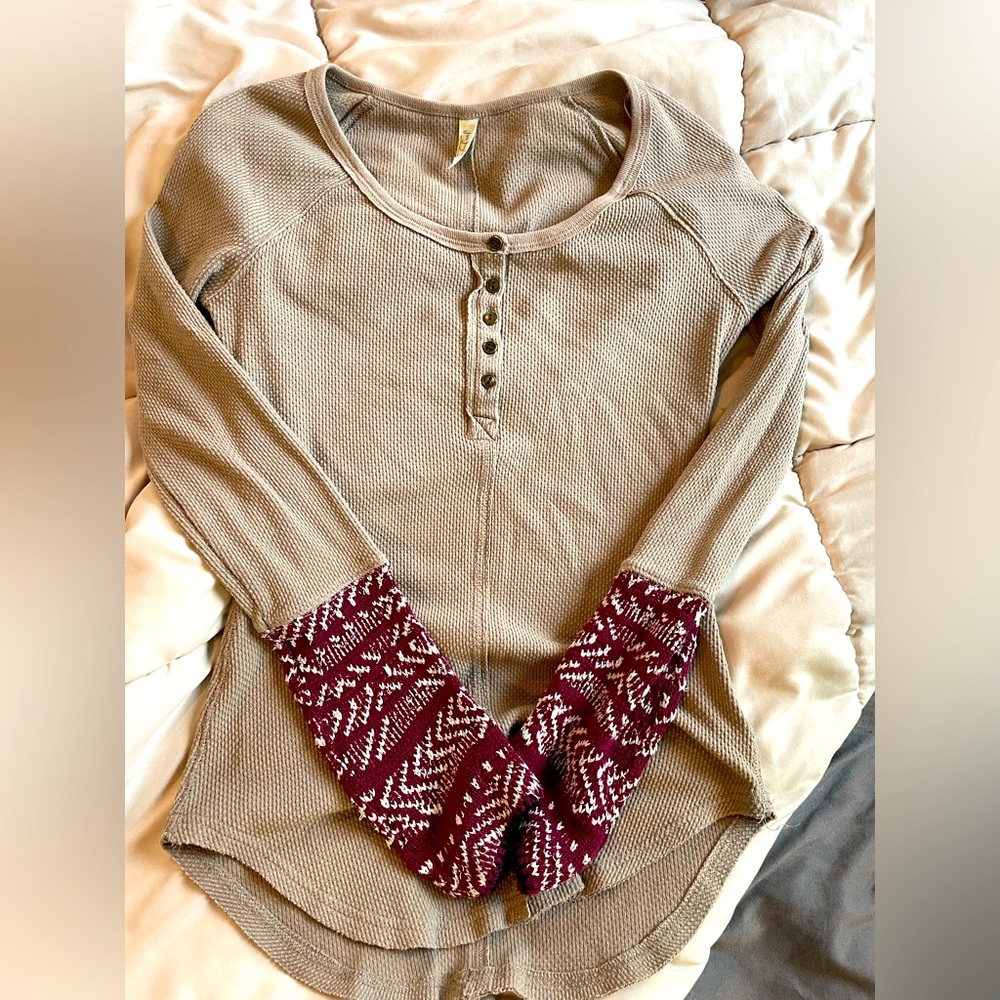 Ladies’ small Free People long sleeve